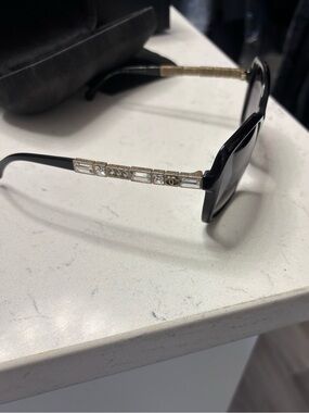 Chanel Crystal-Accent Women's Sunglasses